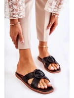 Dámské módní černé pantofle model 21586566 - Boto