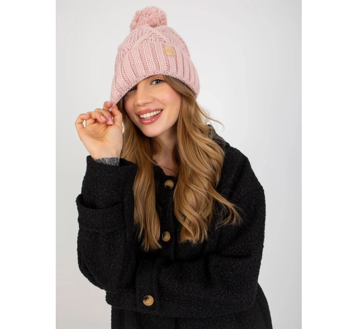 Dámska čiapka JK CZ 31 svetlo ružová