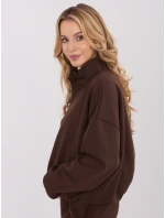 Bluza SM BL model 21782313 ciemny brązowy - FPrice Bluza SM BL model 21782313 ciemny brązowy - FPrice