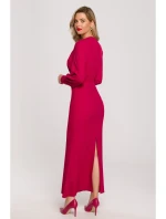 Šaty mořské  švestka model 18004507 - Makover