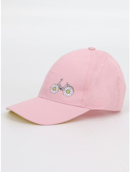 Dievčenská baseballová čiapka Yoclub CZD-0695G-0500 Pink