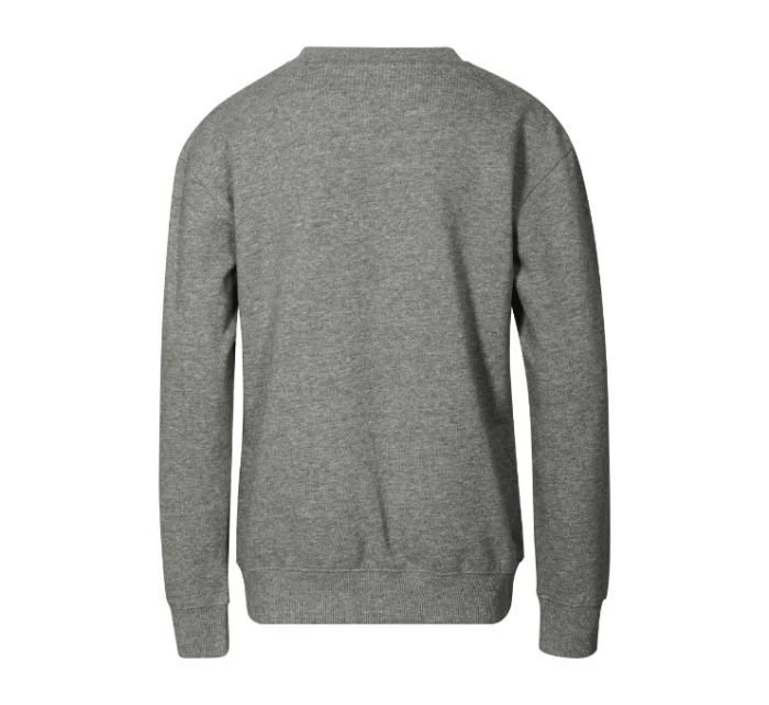 Crew mikina dětská tmavě šedý melír Crew mikina dětská tmavě šedý melír