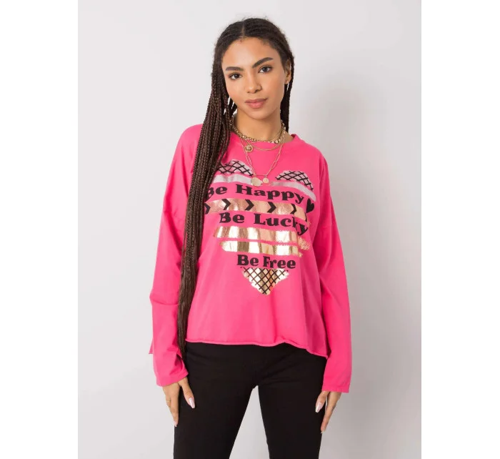 Dámská bavlněná halenka s potiskem model 16307015 - FPrice