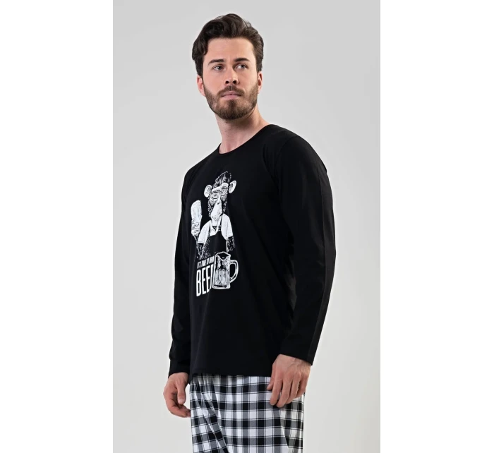 Pánske pyžamo dlhé Opice