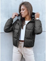 Dámská prošívaná bunda černá Dstreet model 21971056 - FashionStreet