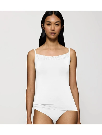 Feel of Modal Spaghetti Top - WHITE - TRIUMPH WHITE - TRIUMPH Feel of Modal Spaghetti Top - WHITE - TRIUMPH WHITE - TRIUMPH