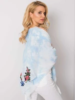 Šatka AT CH ENEC 114 svetlo modrý