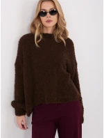 Jumper CH SW 72610.62 tmavohnedý