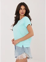 Bluzka RV BZ model 22144214 mietowy - FPrice