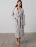 Dámsky župan Jennet 17148 light grey - Vamp