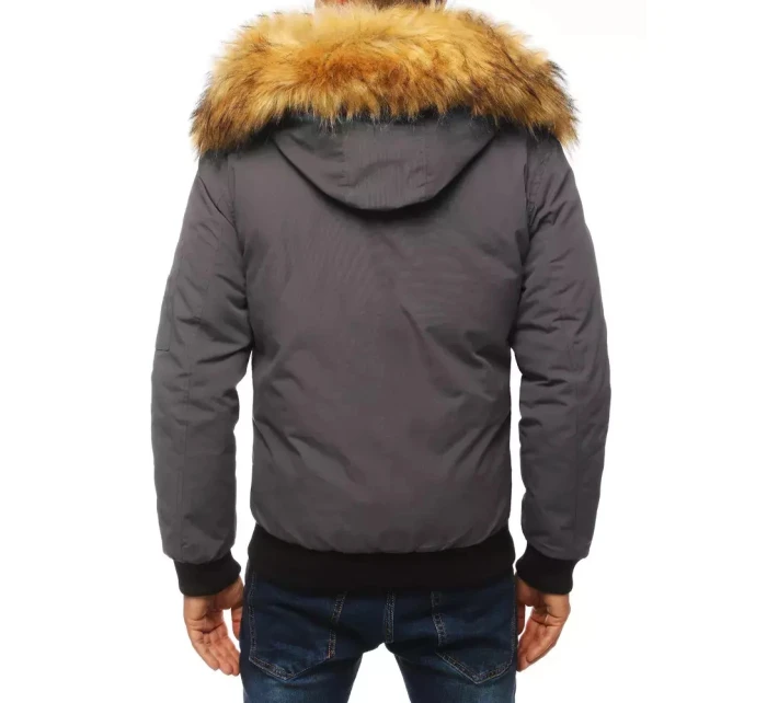 Pánská zimní bunda tmavě šedá Dstreet model 21963913 - FashionStreet