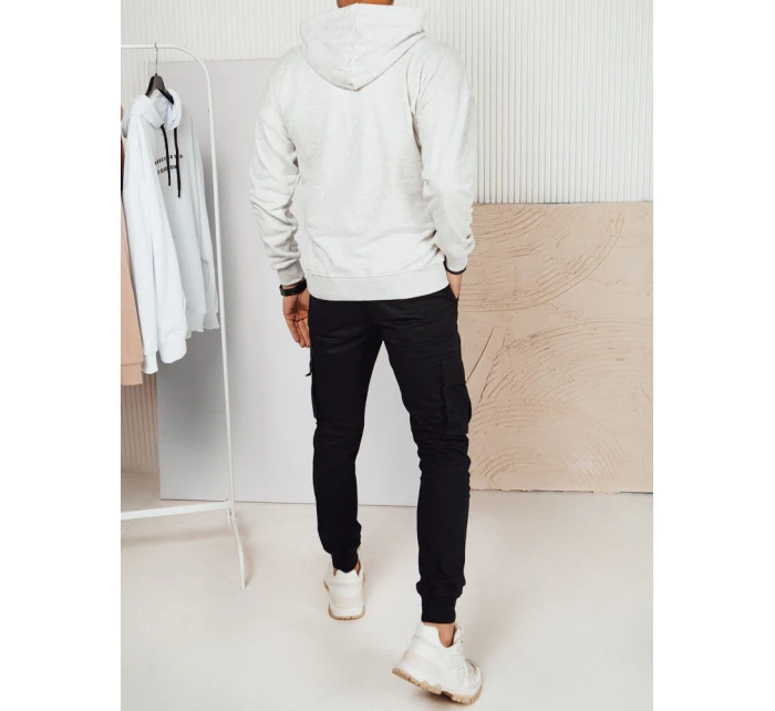 Pánská mikina s potiskem světle šedá Dstreet model 21976162 - FashionStreet Pánská mikina s potiskem světle šedá Dstreet model 21976162 - FashionStreet