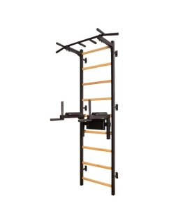 GYMNASTICKÝ REBRÍK S HRAZDOU A ZÁBRADLÍM NA CVIČENIE NA LAVIČKE 722B