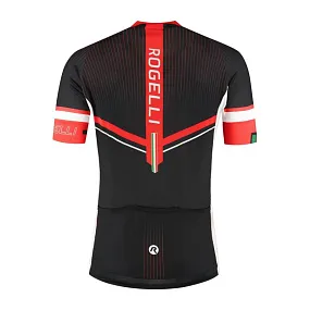 Rogelli Gara Mostro II dres čierna/červená XL