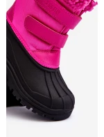 Dziecięce Śniegowce Na Rzepy Big Star Fuksja MM374112 Dziecięce Śniegowce Na Rzepy Big Star Fuksja MM374112