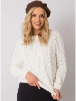 Dámská čepice model 16738568 hnědá - FPrice