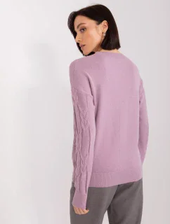 Sweter AT SW model 19040889 fioletowy - FPrice