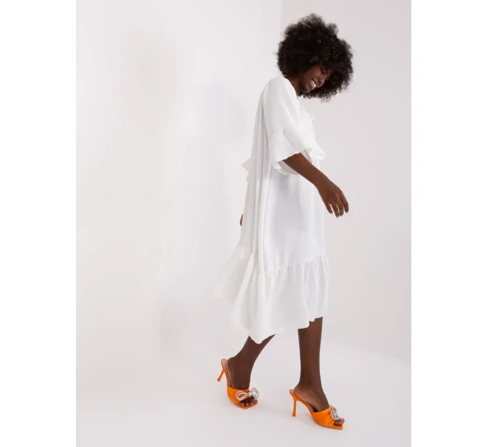 Sukienka DHJ SK model 18856343 ecru - FPrice