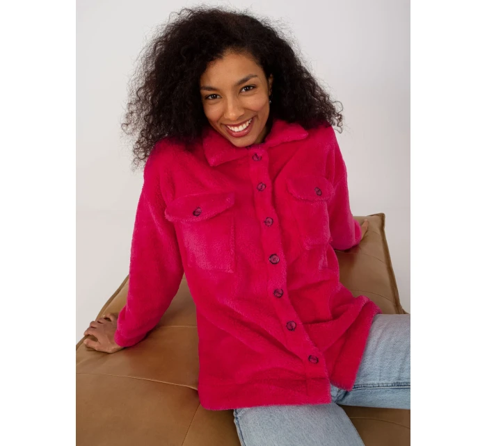 Košeľa RV KS 8437.98P fuchsiová