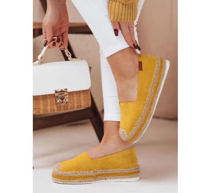 Dámske žlté espadrilky LANSI FashionStreet ZY0056