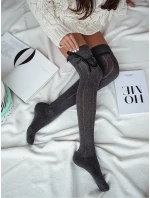 Ponožky Milena 0835-001 Čipkovaná stuha 37-41