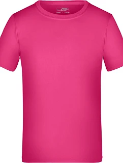 JN Dětské žerzejové sportovní tričko 02. pink model 22486290 - Daiber