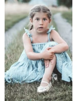 Dětské s mašlí Zlaté model 21663116 - Boto