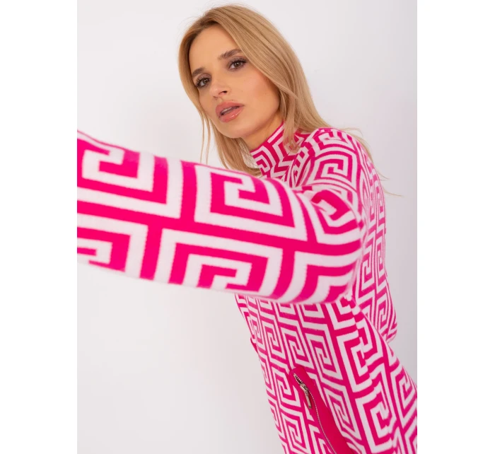 Sweter AT SW model 18955191 fuksjowy - FPrice