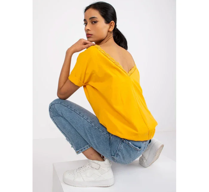 Blúzka RV BZ 7544.00 svetlo oranžová Blúzka RV BZ 7544.00 svetlo oranžová