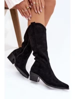 Dámské kovbojky model 21848639 – černé - Kesi