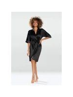 Dámsky župan 100 Black - DKaren