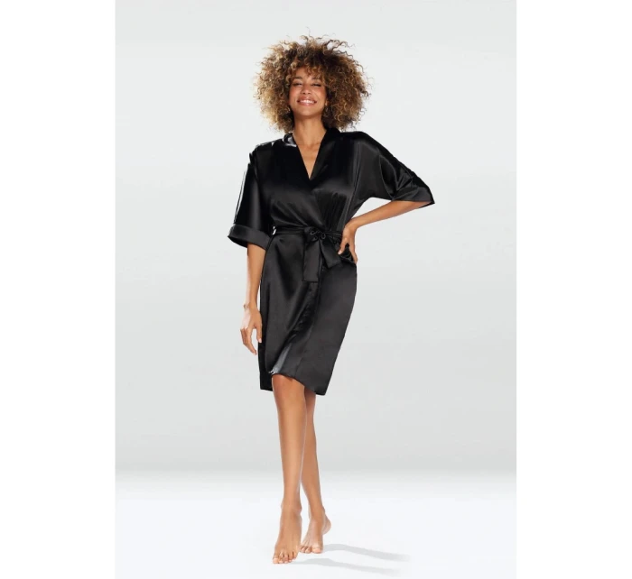 Dámsky župan 100 Black - DKaren