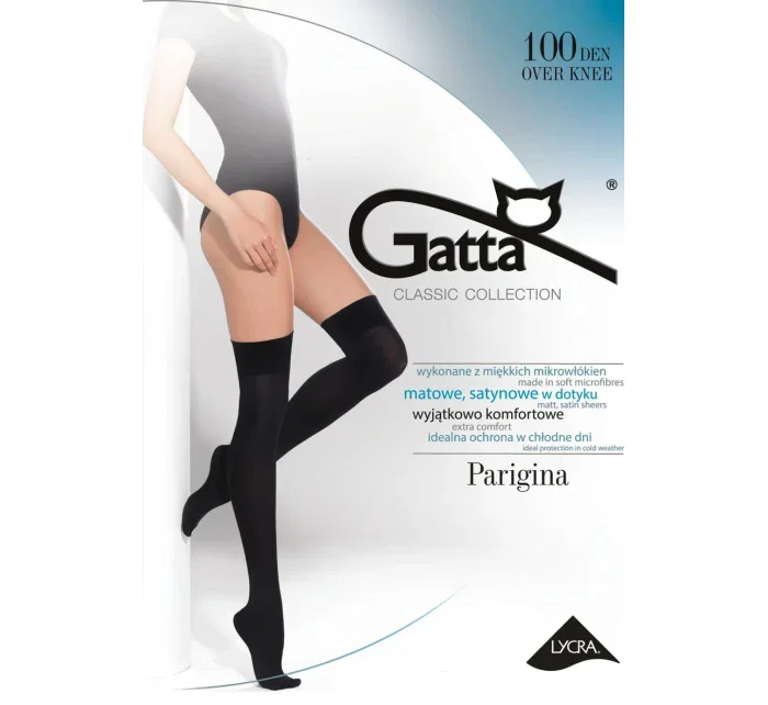 model 6176737 100 Hladké nadkolenky 100 DEN - Gatta