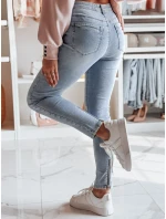 Dámske džínsové nohavice ZIPSKINS modré FashionStreet UY2385 Dámske džínsové nohavice ZIPSKINS modré FashionStreet UY2385