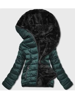DWUSTRONNA KURTKA DAMSKA ZIELONA model 21244158 - S'WEST