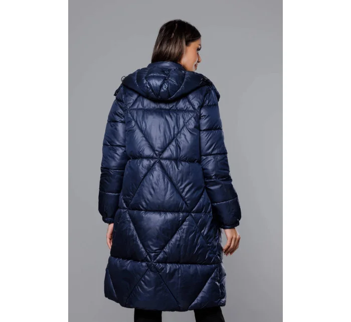 Tmavomodrá dámska prechodná bunda (YP-22081-2)