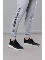 Pánske tepláky s potlačou Light Grey (8K178-2)