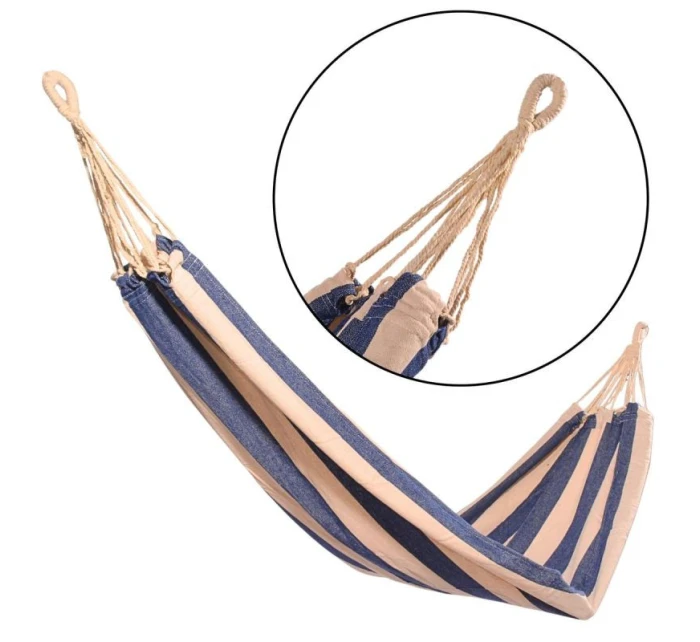 ZÁHRADNÝ HAMMAK 1 OSOBA 200x100 cm s krytom 1064024