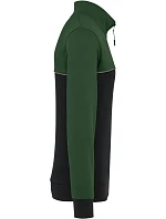 404 Pracovní mikina s 1/4 zipem  green model 22514083 - WK