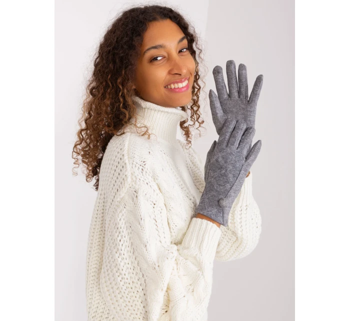 Rukavice AT RK 239501.10 tmavo šedá