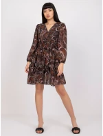 Šaty TW SK BI 0928 6.43 tmavo hnedá Šaty TW SK BI 0928 6.43 tmavo hnedá
