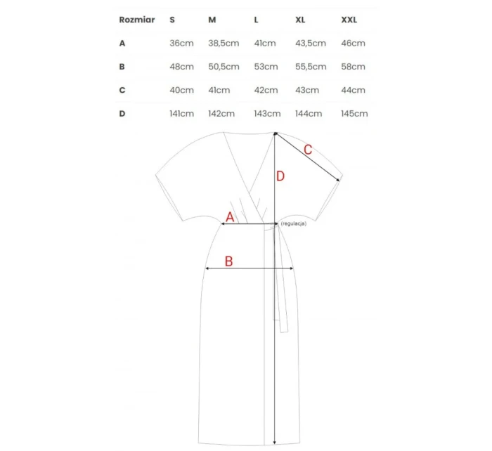 model 21154672 Viskózové maxi šaty se zavinovacím vzorem černé - STYLOVE