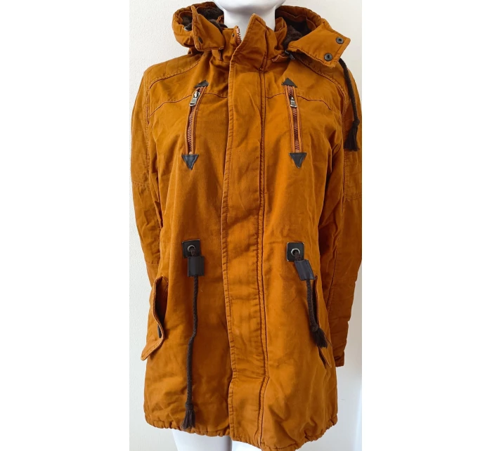 Pánska zimná bunda Z-6682 horčicová - Rosso