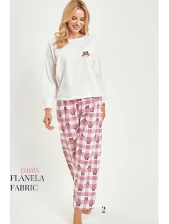 3441 DÁMSKE DLHÉ PYŽAMO ASTRID S-XL