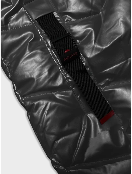 dámská vypasovaná zimní bunda v grafitové barvě Line model 21247537 - ROSSE LINE