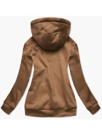 Dámska mikina v karamelovej farbe (W02-157) Dámska mikina v karamelovej farbe (W02-157)