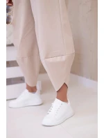 Súprava nových béžových teplákov Punto Súprava nových béžových teplákov Punto