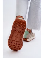 Sneakersy Damskie Na Platformie Memory Foam System Big Star NN274681 Beżowe Sneakersy Damskie Na Platformie Memory Foam System Big Star NN274681 Beżowe