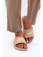 Klapki Damskie 4F 4FRMM00FSLIF010-83S Beżowe Klapki Damskie 4F 4FRMM00FSLIF010-83S Beżowe