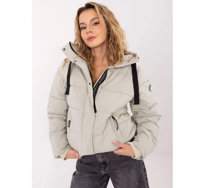 Bunda D50022X44560A1NO svetlo šedá